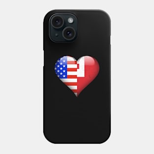 Half American Half Togan - Gift for Togan From Tonga Phone Case