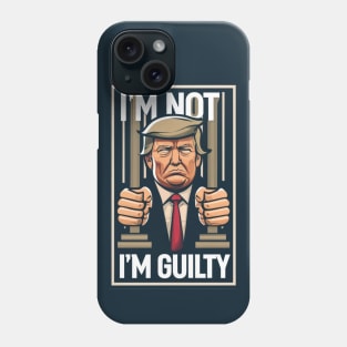 Trump 2024 Mugshot President Phone Case