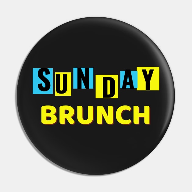 Sunday Brunch Drinking / Sunday Brunch Drinking Funny Pin by Famgift