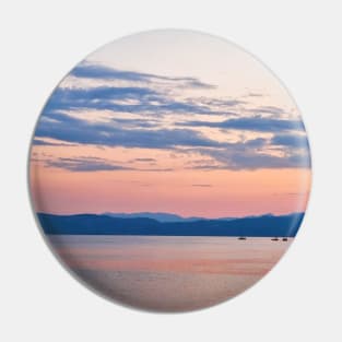 Beautiful Pastel Sunset Pin