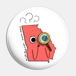 Curious Georgia Pin