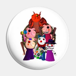 Piggy Pins And Buttons Teepublic - funny cake roblox piggy