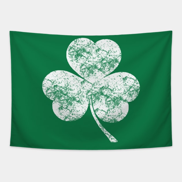 Vintage Shamrock St.Patricks Day Tapestry by Jimmyson