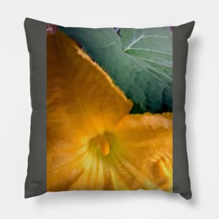 Pumpkin Blossom & Foliage Pillow