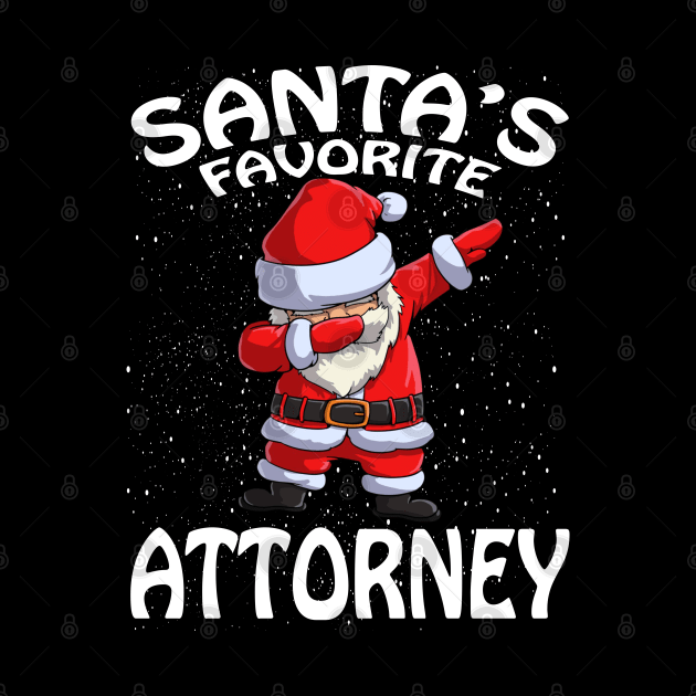 Santas Favorite Attorney Christmas by intelus