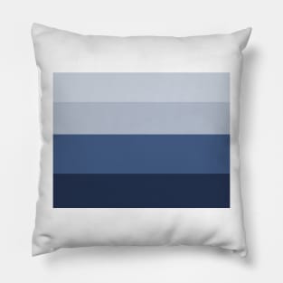 Blue Pantone Line Pillow