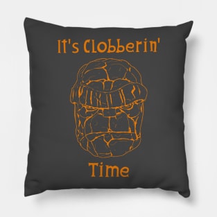 Clobberin' Time Pillow