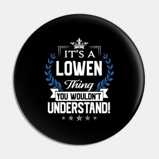 Lowen Pin