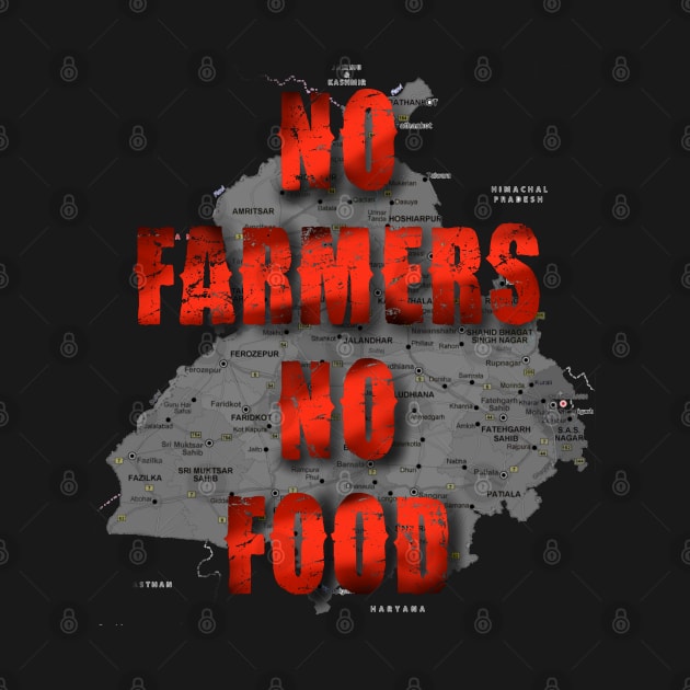 No Farmer No Food by SAN ART STUDIO 