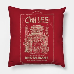 Chin Lee Chinese Restaurant 1930s NYC Pillow