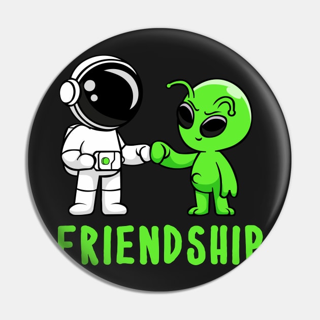 A Friend From Another Planet Pin by UnicornDreamers