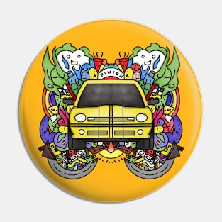 Cars Summer spring Pin