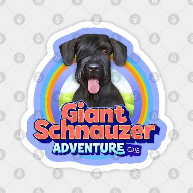 Giant Schnauzer Magnet by Puppy & cute