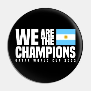 Qatar World Cup Champions 2022 - Argentina Pin