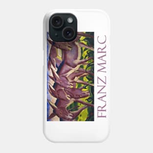 Donkey Frieze by Franz Marc Phone Case