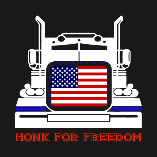 Honk For Freedom Convoy DC USA 2022 T-Shirt