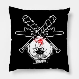 Violent Vermin throwback Pillow