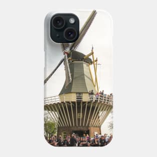 Dutch Windmill - Keukenhof Tulip Festival, Holland Phone Case