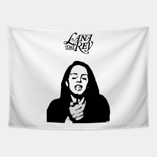 Lana Gado Rey Tapestry by dawnttee