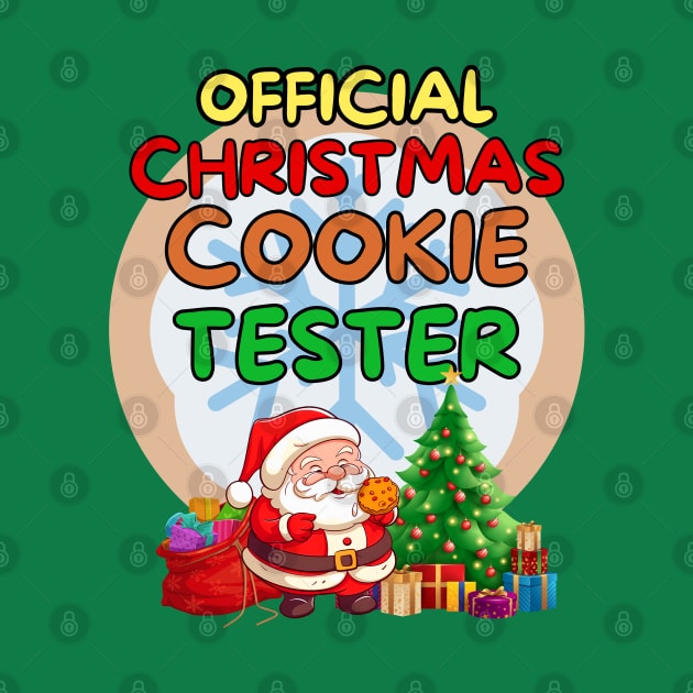 New cute Christmas Holiday Season Santa cookie tester by Shean Fritts 