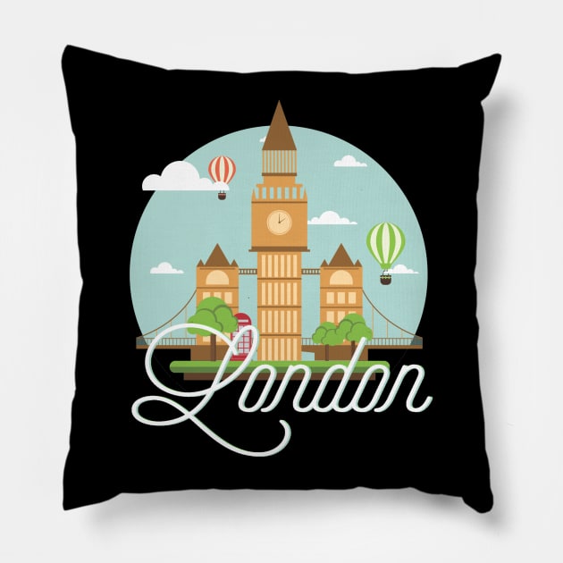 London Pillow by ballhard