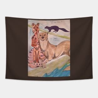 Native American Zodiac: Otter Tapestry