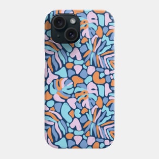 Matisse Navy Tropical Leaves Phone Case