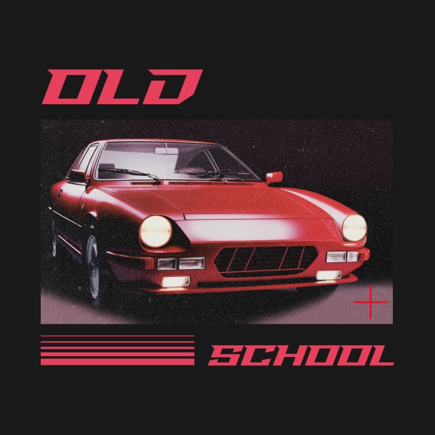 Old School Car by HustleHardStore