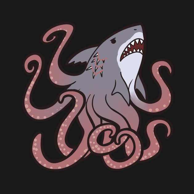 Sharktopus by owlapin