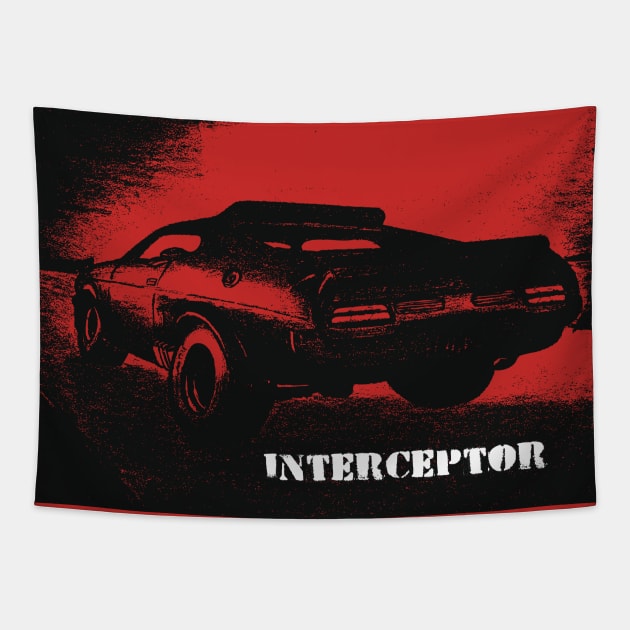 interceptor Tapestry by mangulica