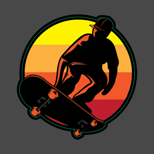 skate and color T-Shirt