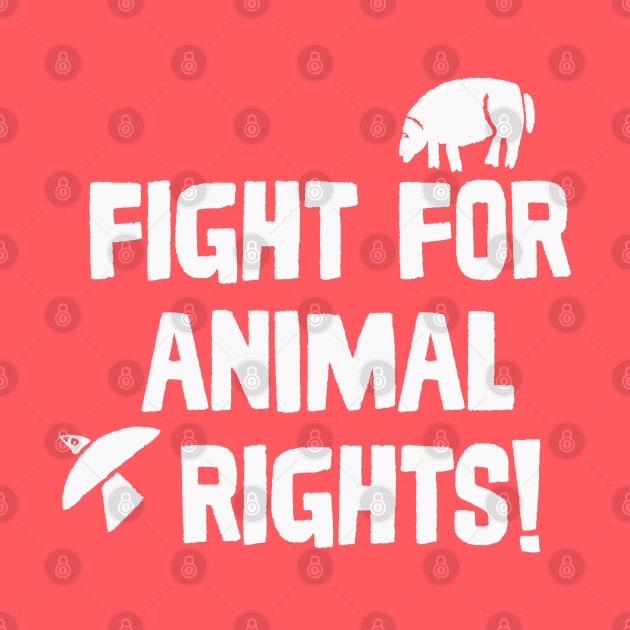 Fight for Animal Rights / Typography Design by DankFutura