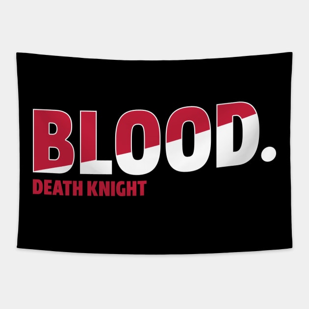 Blood Death Knight Tapestry by Sugarpink Bubblegum Designs