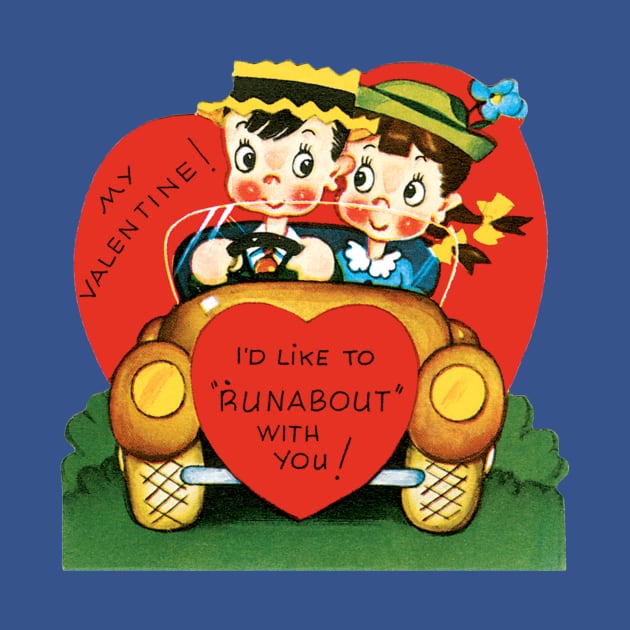 Retro Valentine's Day Heart by MasterpieceCafe