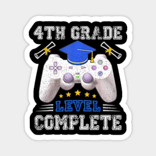 4th Grade Level Complete Gamer Class Of 2024 Magnet