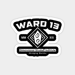 Ward 13 (White) Magnet
