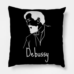 Debussy - French Classical Music Composer Pillow