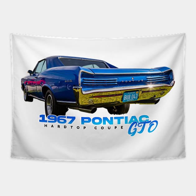 1967 Pontiac GTO Hardtop Coupe Tapestry by Gestalt Imagery