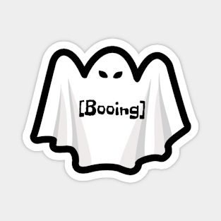 Booing ghost !! Magnet