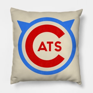 DEFUNCT - Fort Worth Cats Baseball Pillow