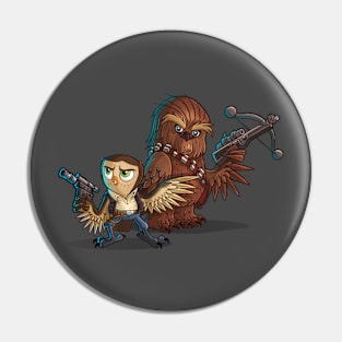 Han Sol-OWL and c-HOO-HOO-hewbacca Pin