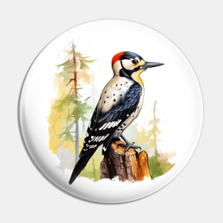 Woodpecker Pin