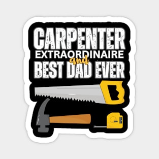 Carpenter Dad Magnet