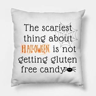 gluten free trick or treat - Halloween Pillow