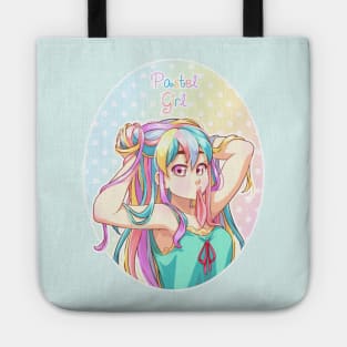 Pastel Girl 2 Tote