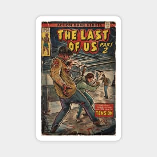 The Last of Us 2 - Jackson fan art comic cover Magnet