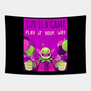 Life is a game play it your way Tapestry