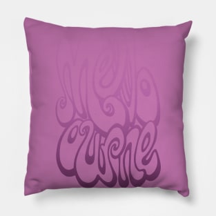 Melbourne - Spring Crocus Pink Pillow