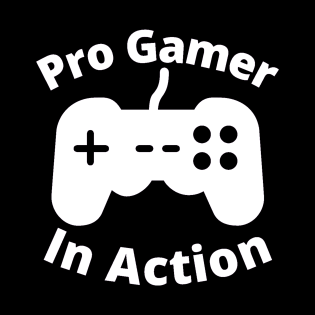 Pro Gamer in Action by Jo3Designs