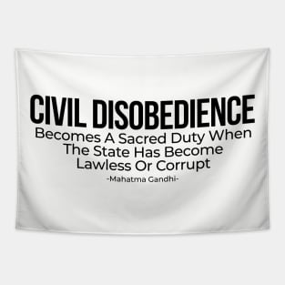 Civil disobedience Tapestry